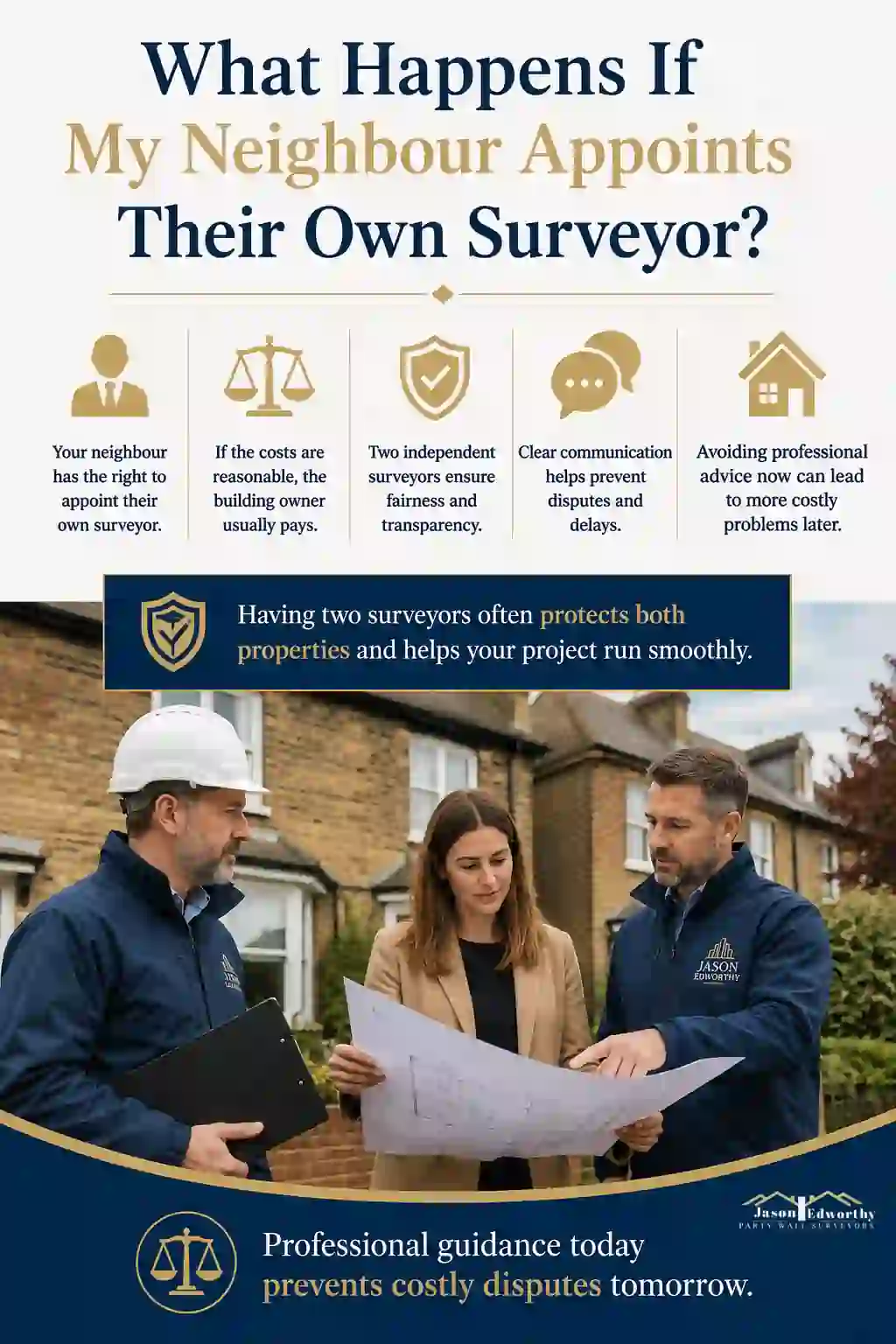 What Happens If My Neighbour Appoints Their Own Surveyor Folkestone?
